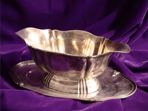 Silver sausage  (Thirties)  - Auction Dèballage. Deals at Auction - Maison Bibelot - Casa d'Aste Firenze - Milano