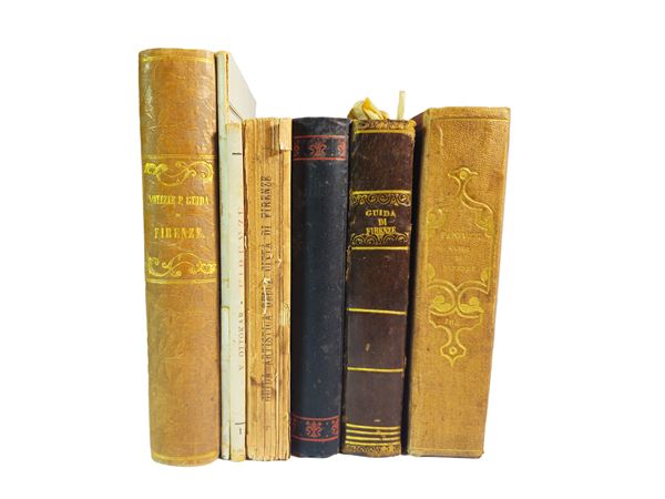 Vintage guides of the city of Florence