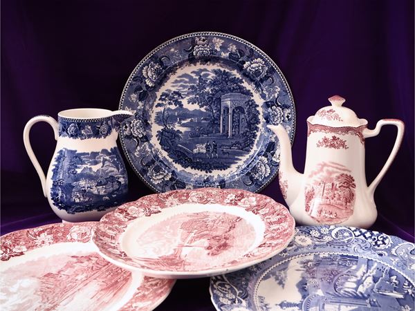 Accessori della tavola in terraglia inglese