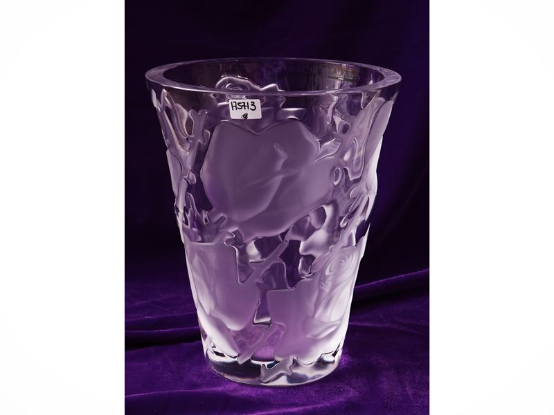 Vaso in Cristallo Ispahan, Lalique