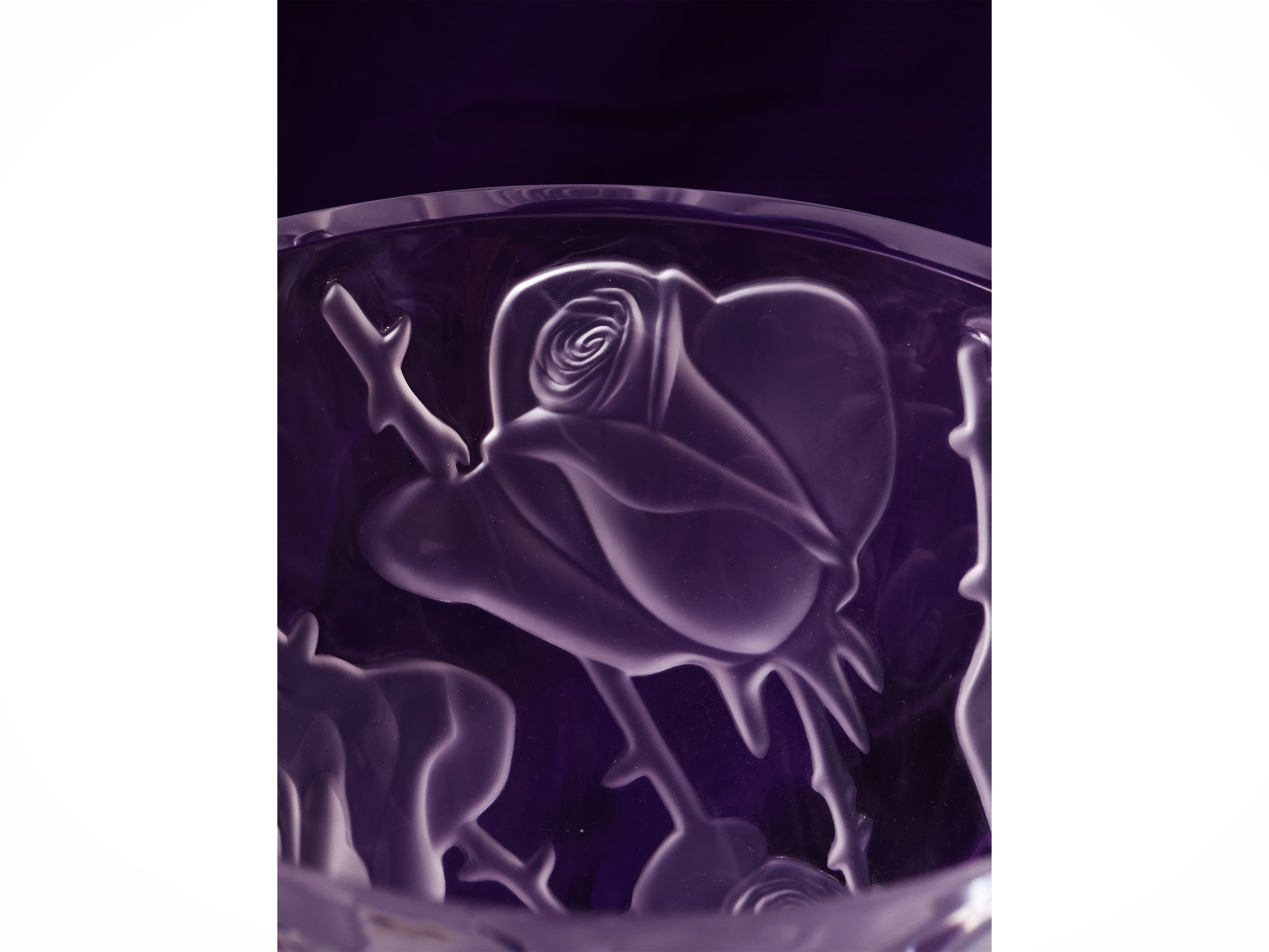 Vaso in Cristallo Ispahan, Lalique