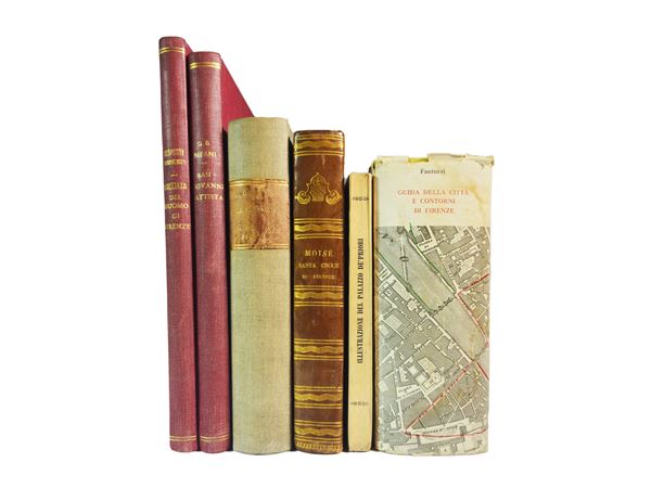 Miscellanea of volumes and period brokerage on Florence and its main monuments