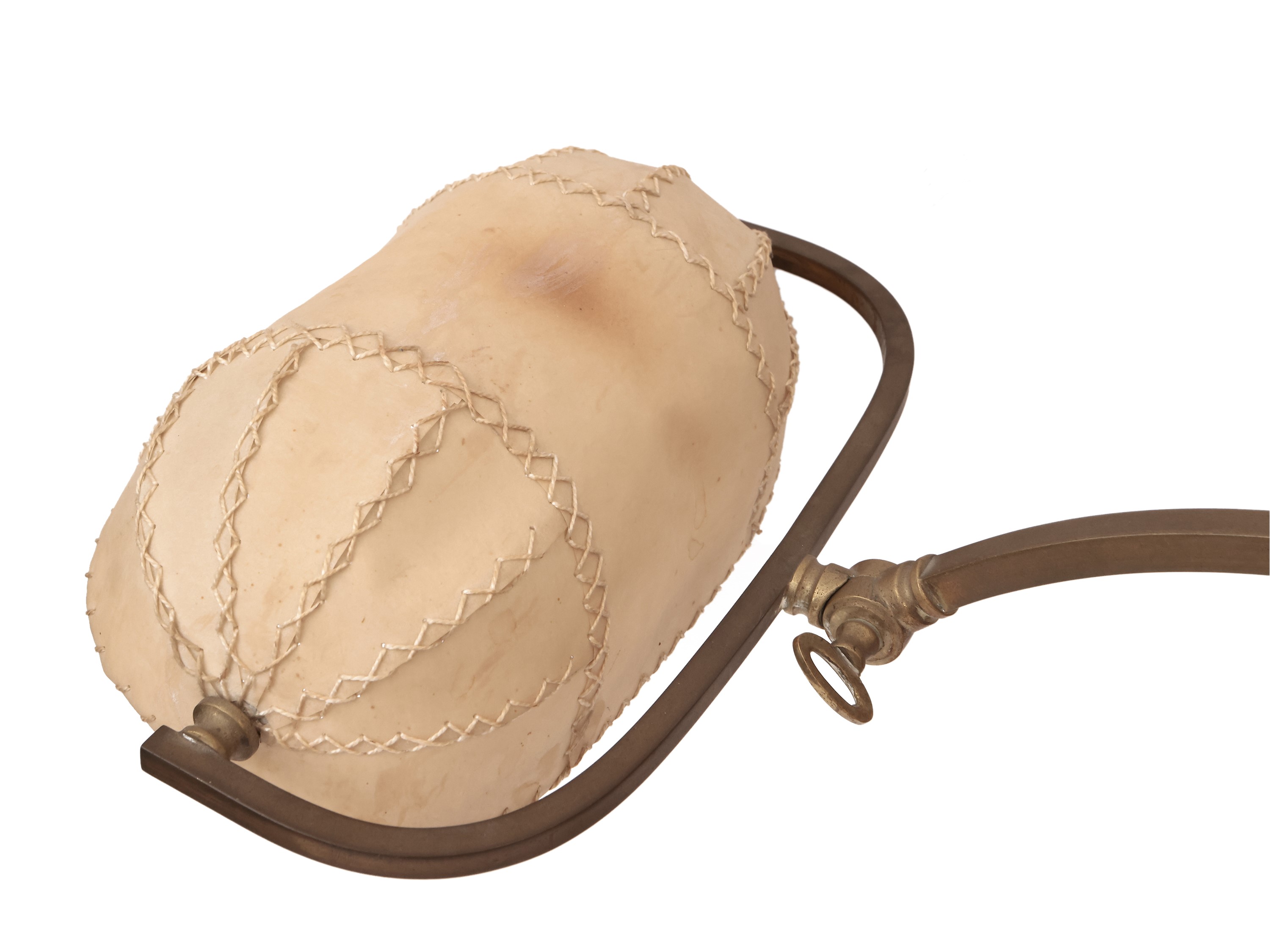 Lume da Scrivania in Ottone di Gusto Art Deco