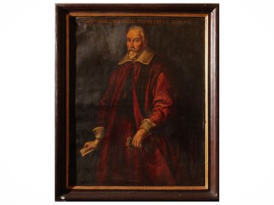 Ritratto dell'agronomo Giovanni Antonio Popoleschi (1551-1616), olio su tela