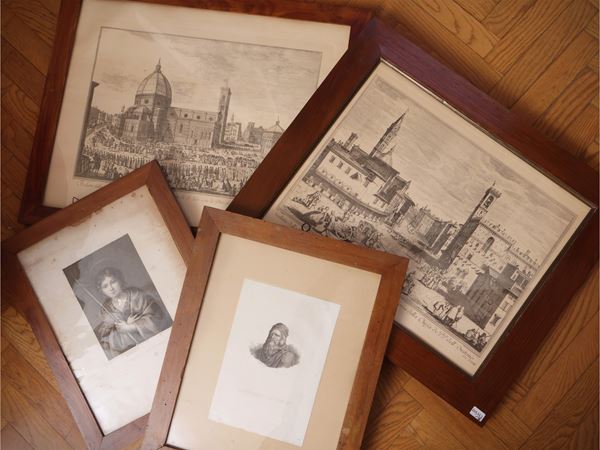 Lot of engravings