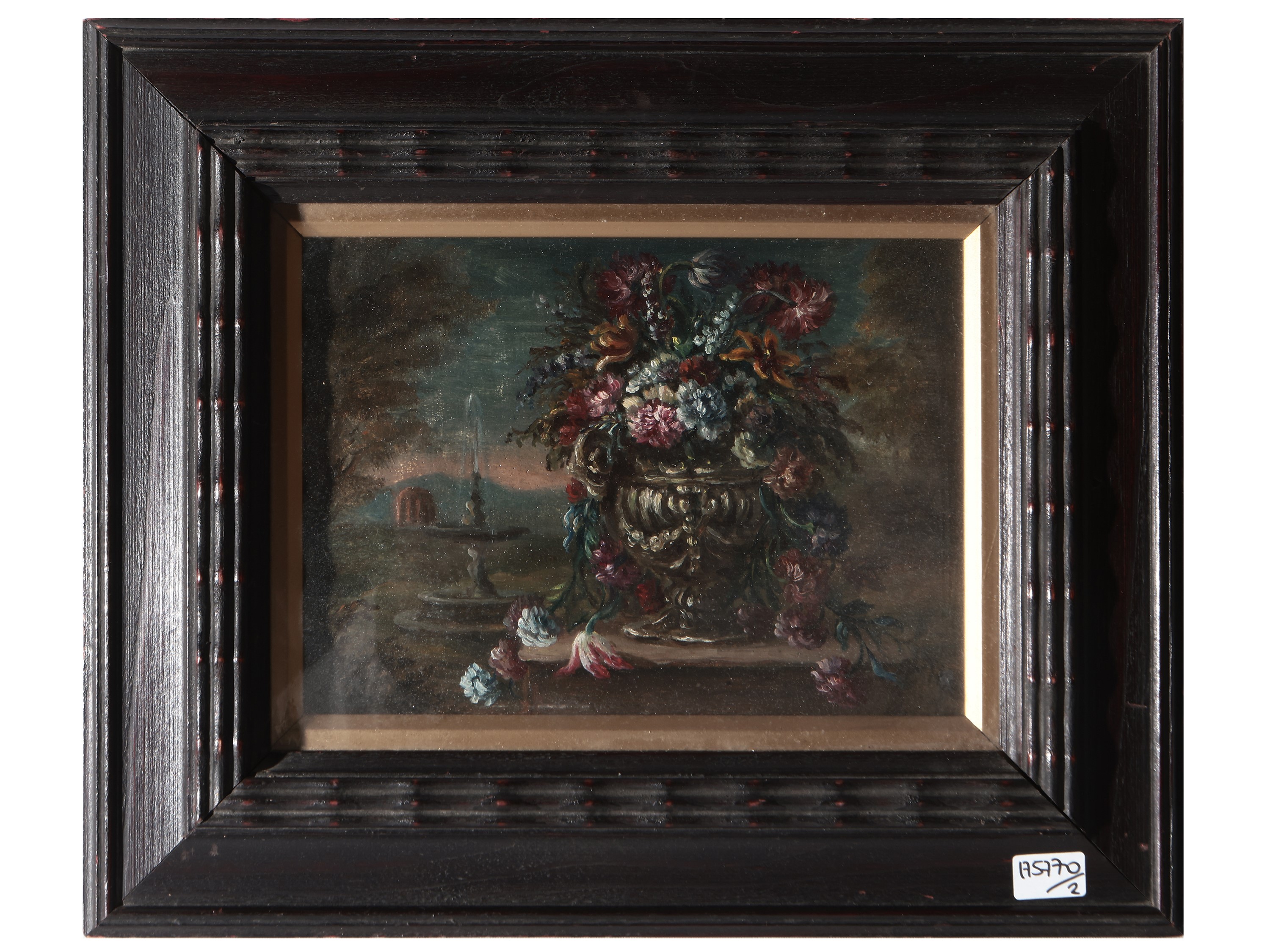 Trionfo di fiori in un paesaggio