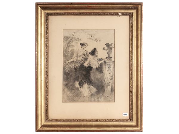 Francesco Vinea - Scena di genere 1898