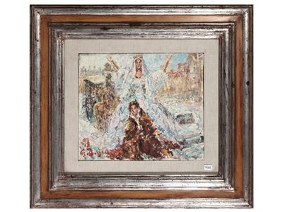 Regina Sposa, 1993, olio su tela
