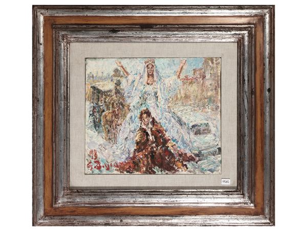 Guido Borgianni : Regina Sposa 1993  - Asta Arte Moderna e Contemporanea - Maison Bibelot - Casa d'Aste Firenze - Milano