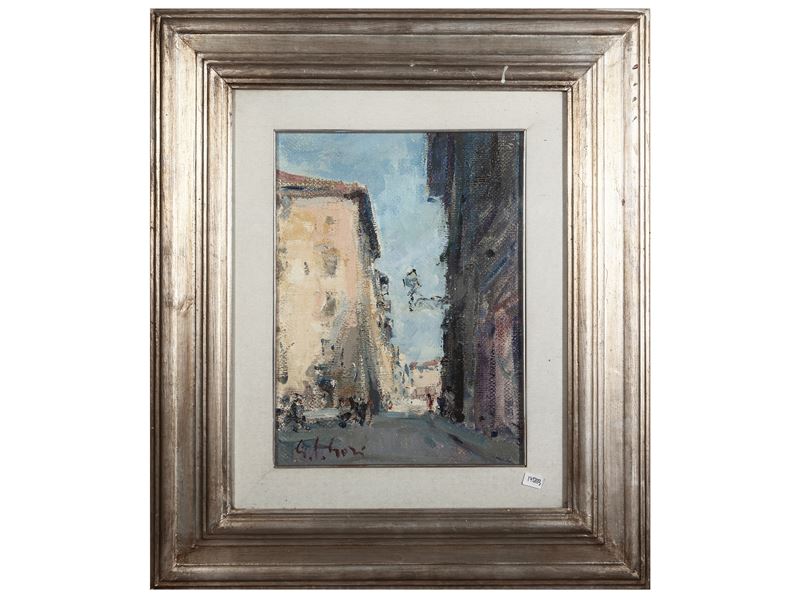 Gino Paolo Gori - Da Piazza San Felice Firenze 1968