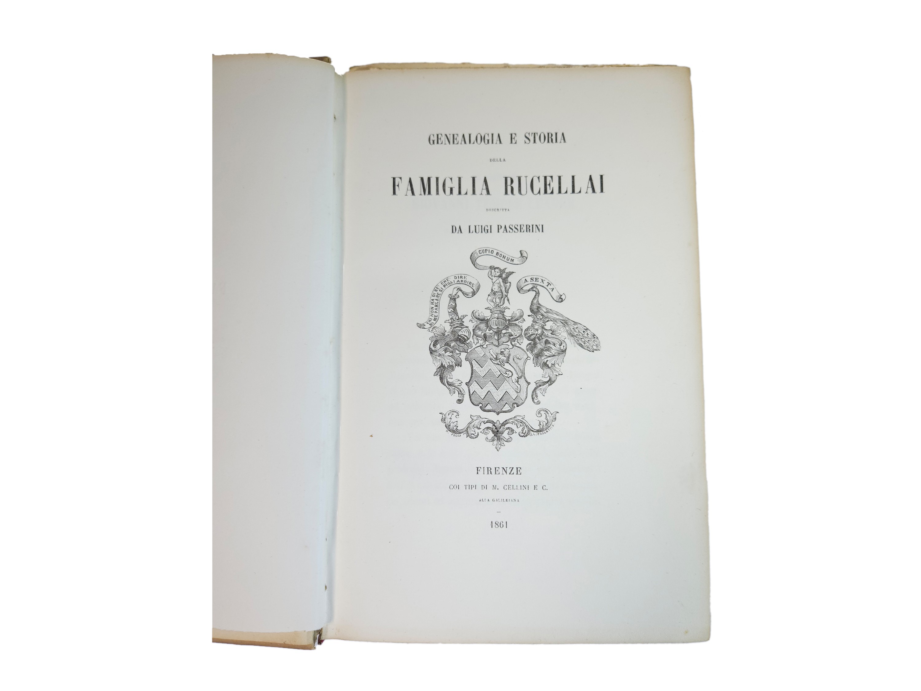 Genealogia e Storia delle Famiglie: Rucellai, Ricasoli, Ginori, Passerini e De' Rilli
