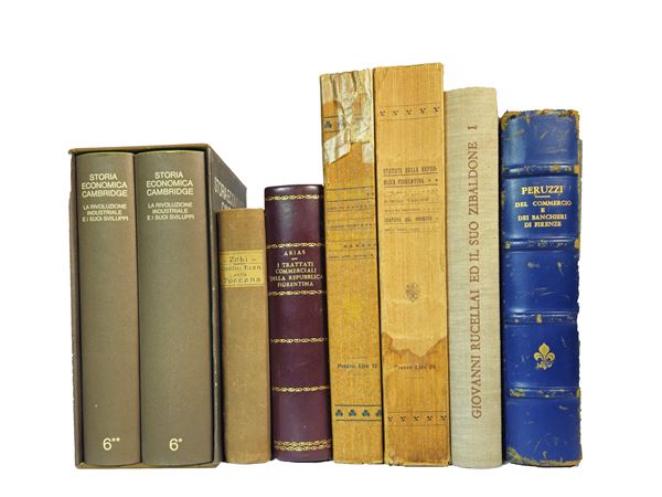 Miscellanea of vintage books on Florence and Tuscany