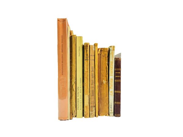 Miscellanea of vintage books on Florence and Tuscany