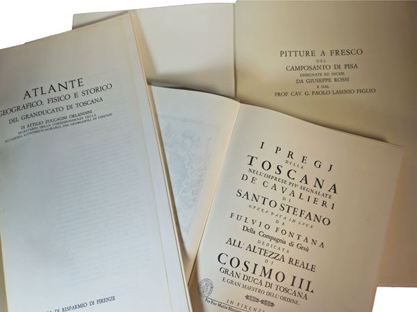 Three anastatic reprints on Florence and Tuscany