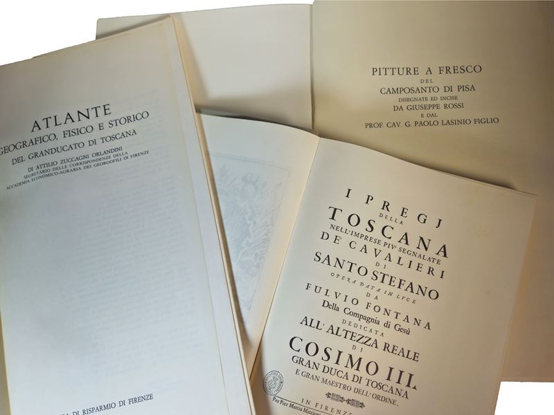 Tre Ristampe Anastatiche su Firenze e la Toscana
