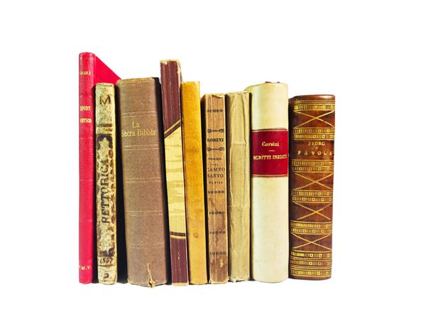 Miscellanea of vintage books of various subjects