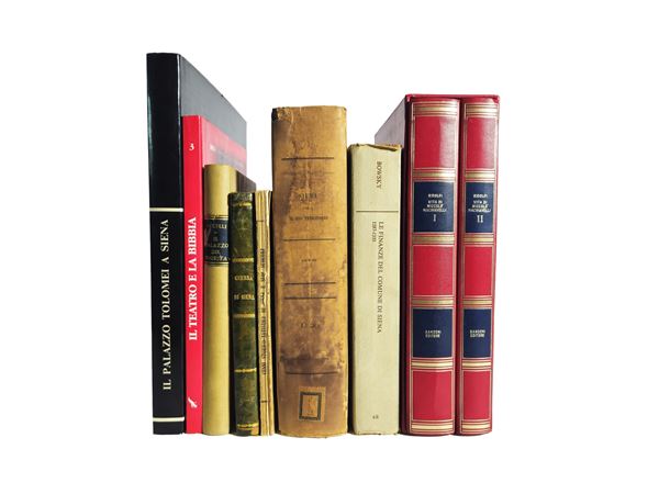 Collection of vintage books of various subjects
