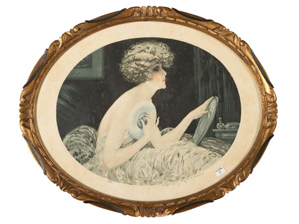 Maurice Milliere - Female figures