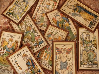 Tarocchi, serie di venti stampe policrome