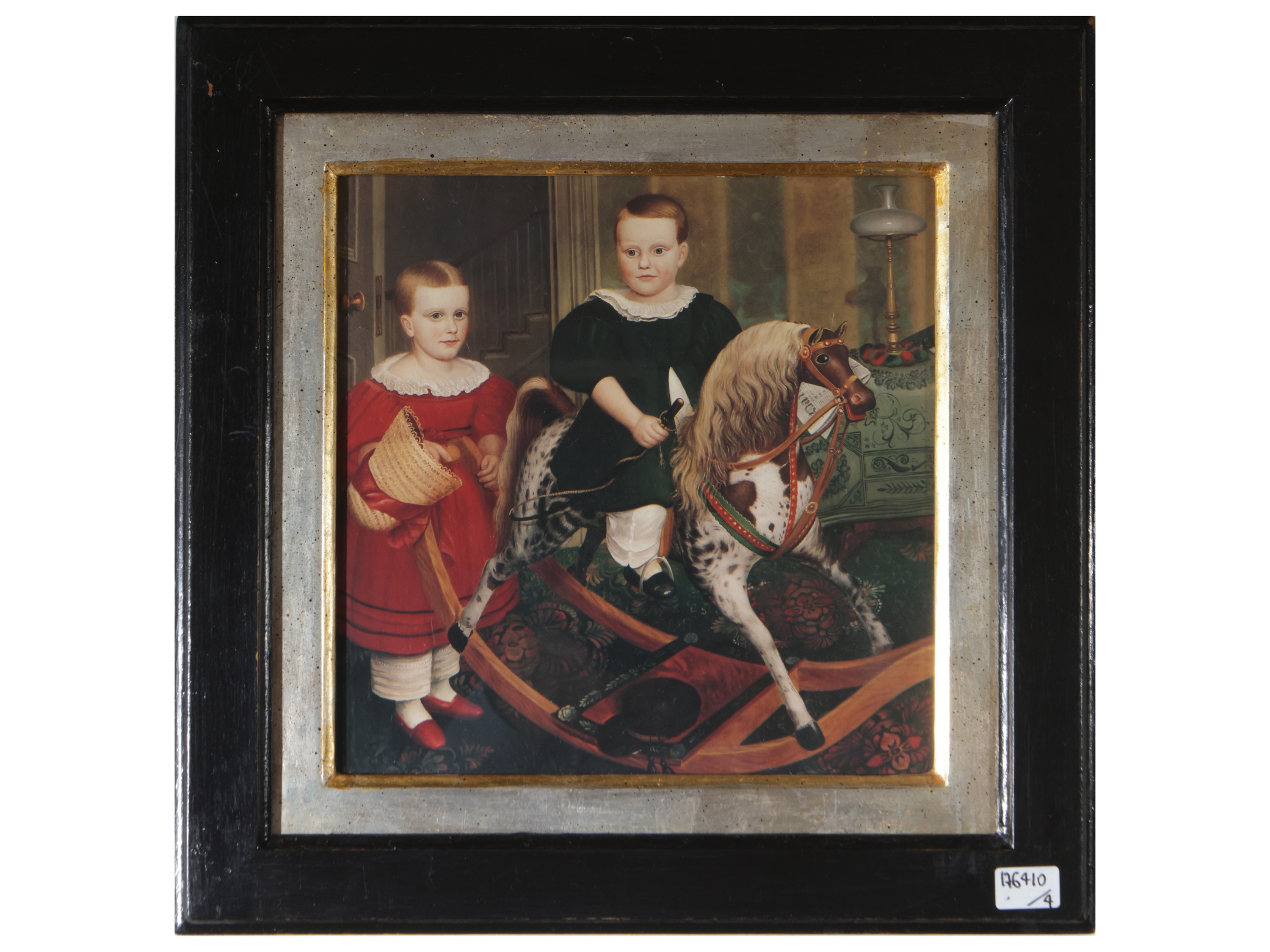 Quattro stampe decorative, Ritratti di fanciulli