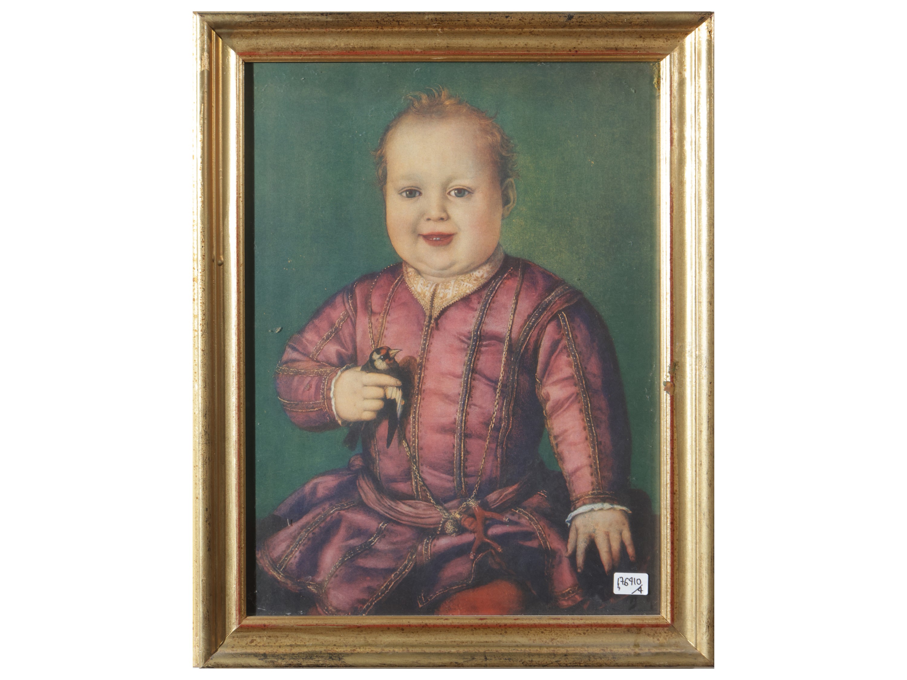 Quattro stampe decorative, Ritratti di fanciulli