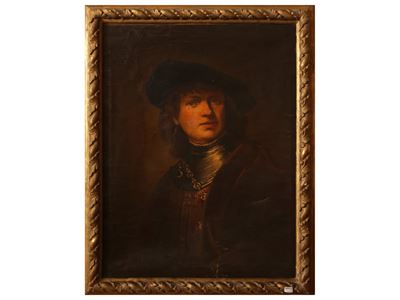 Rembrandt van Rijn, Autoritratto, olio su tela