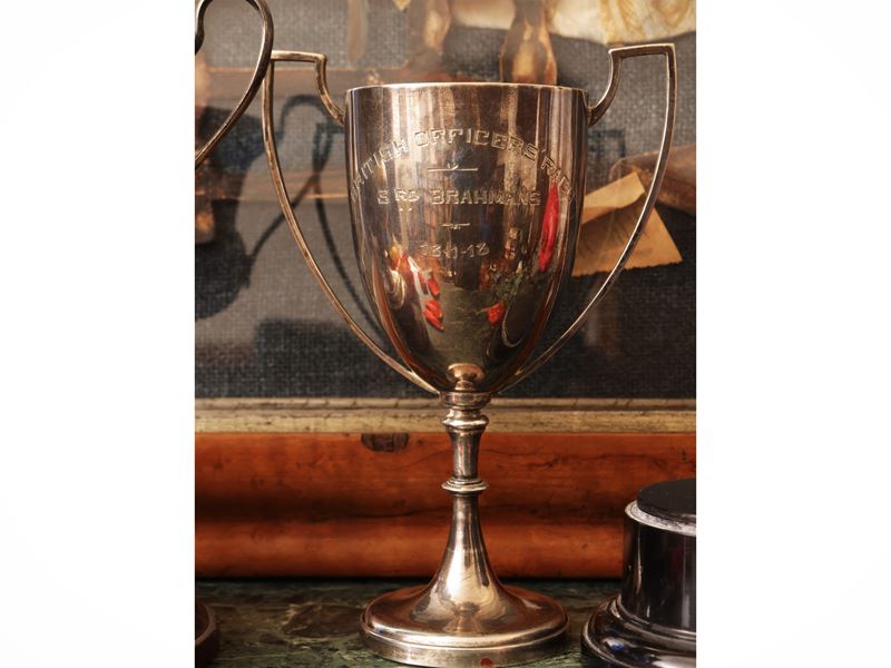 Due piccole coppe in argento d'epoca