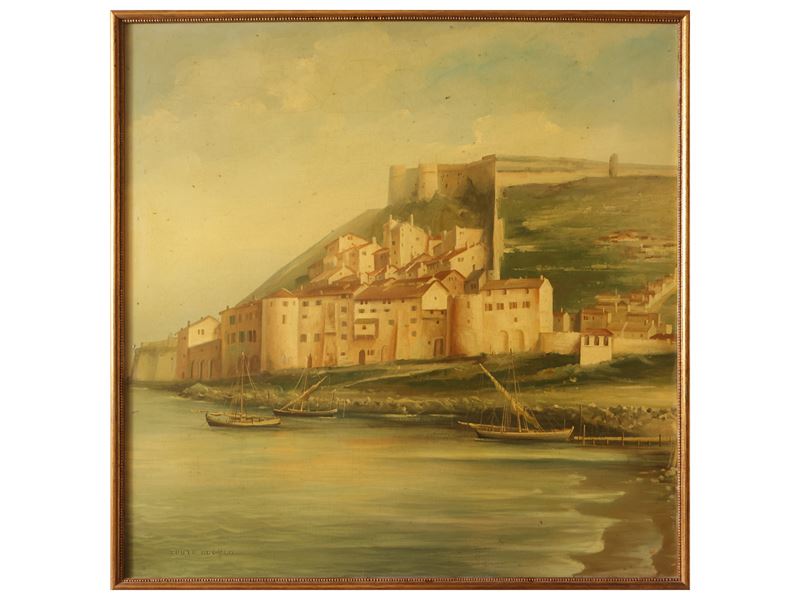 Porto Ercole, riproduzione in cornice