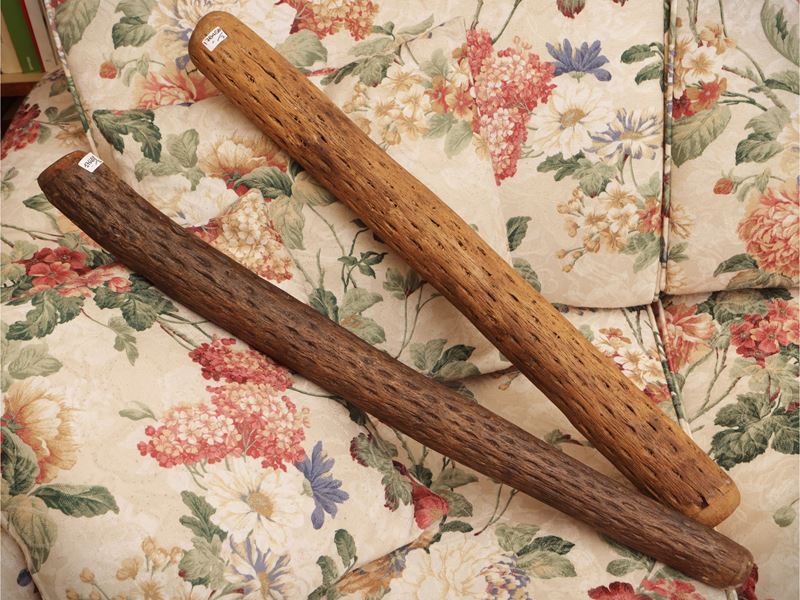 Due bastoni per la pioggia, arte tradizionale
