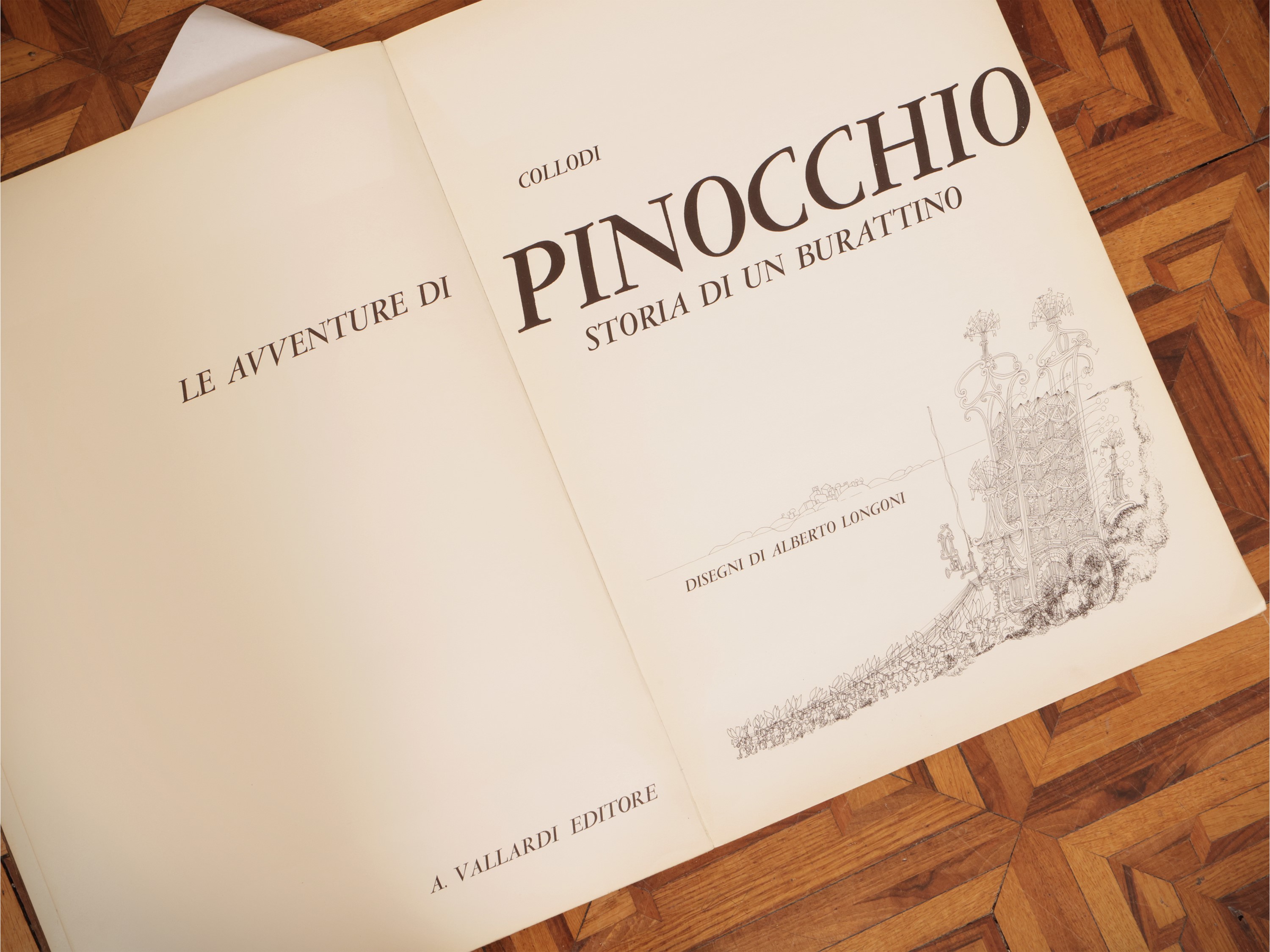 Carlo Collodi, Le avventure di Pinocchio, Firenze, Vallardi: 1963