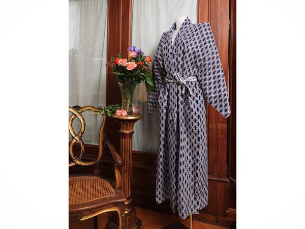 Two cotton kimonos, Japan