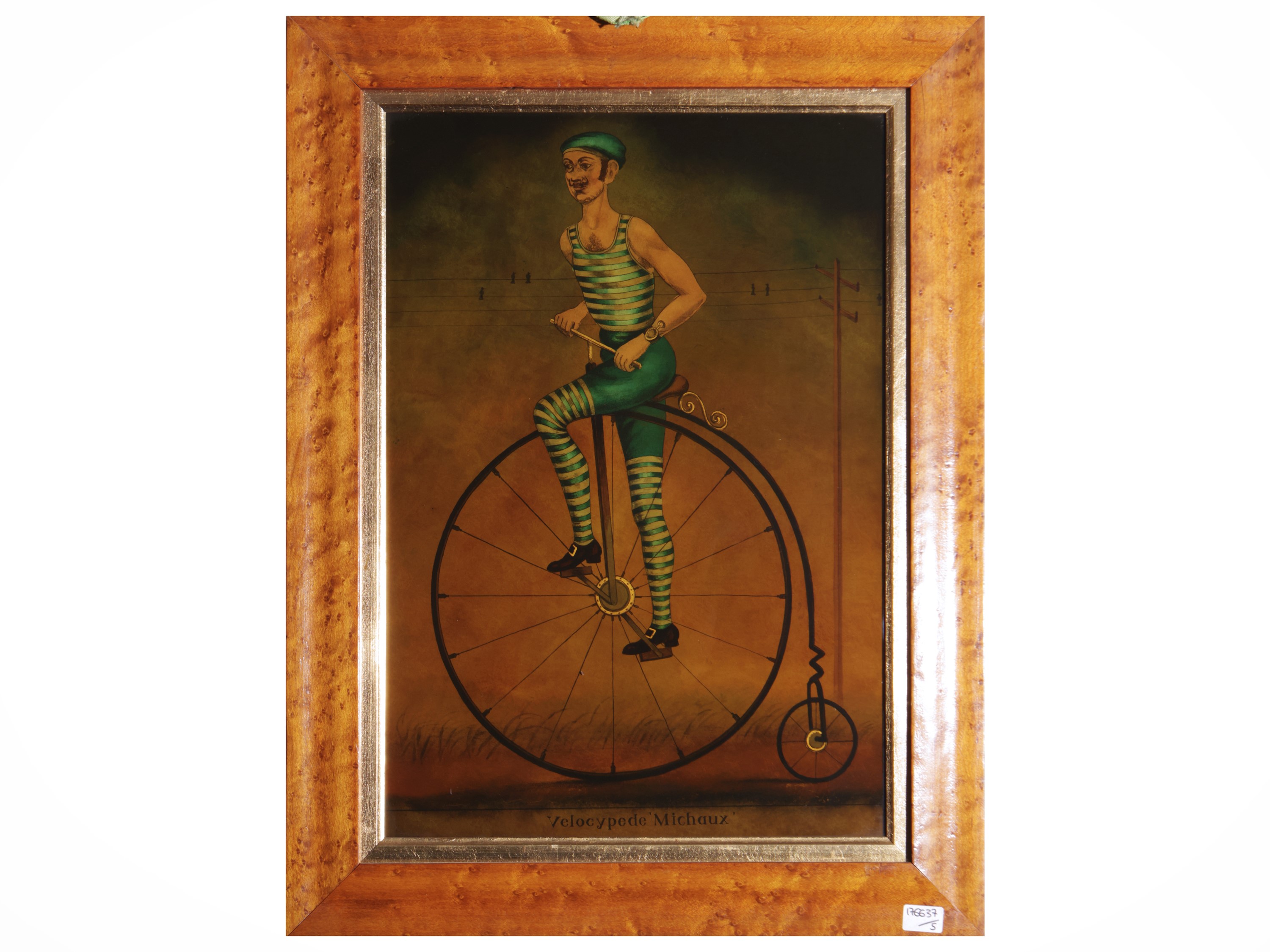 Cinque riproduzioni decorative, opere incorniciate