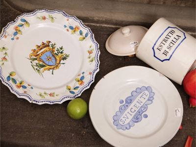 Collezione di maioliche e ceramiche, XIX/XX secolo