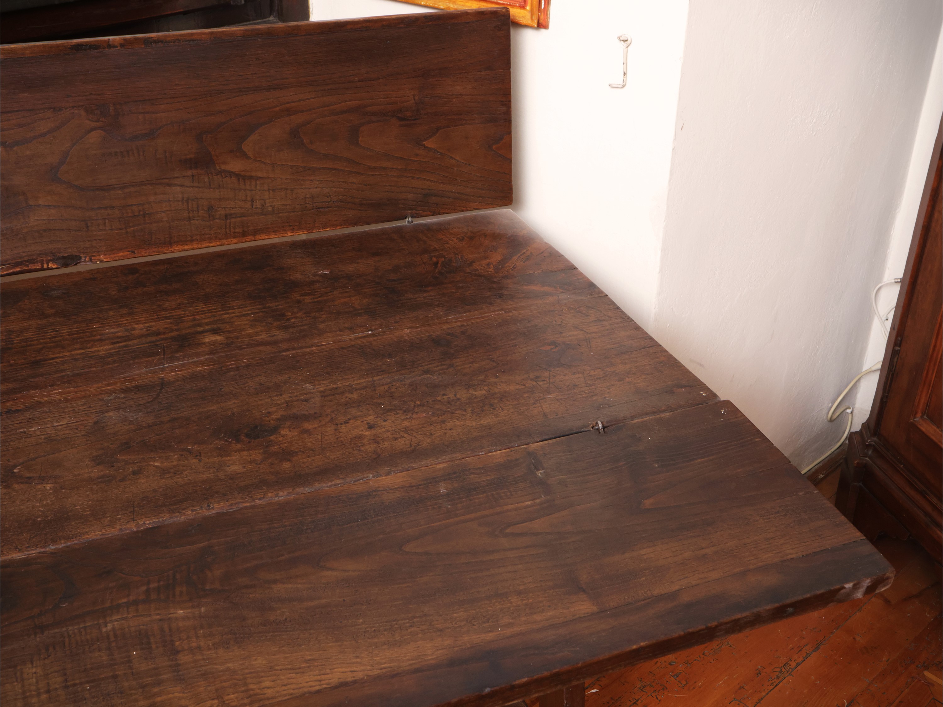 Tavolo rustico, castagno e rovere con design apribile