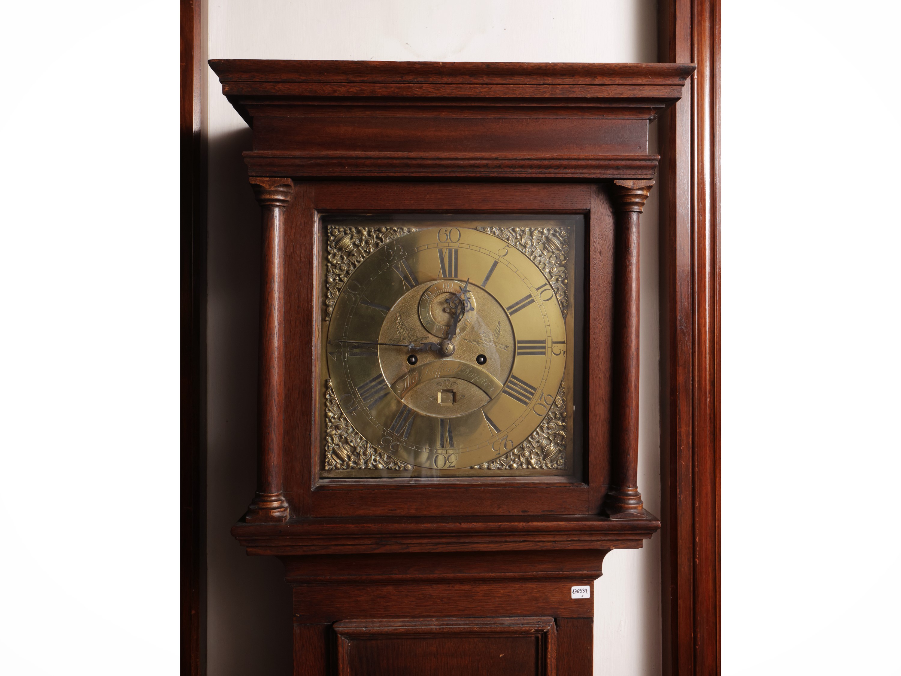 Orologio a torre in rovere, Inghilterra, fine XIX/inizio XX secolo