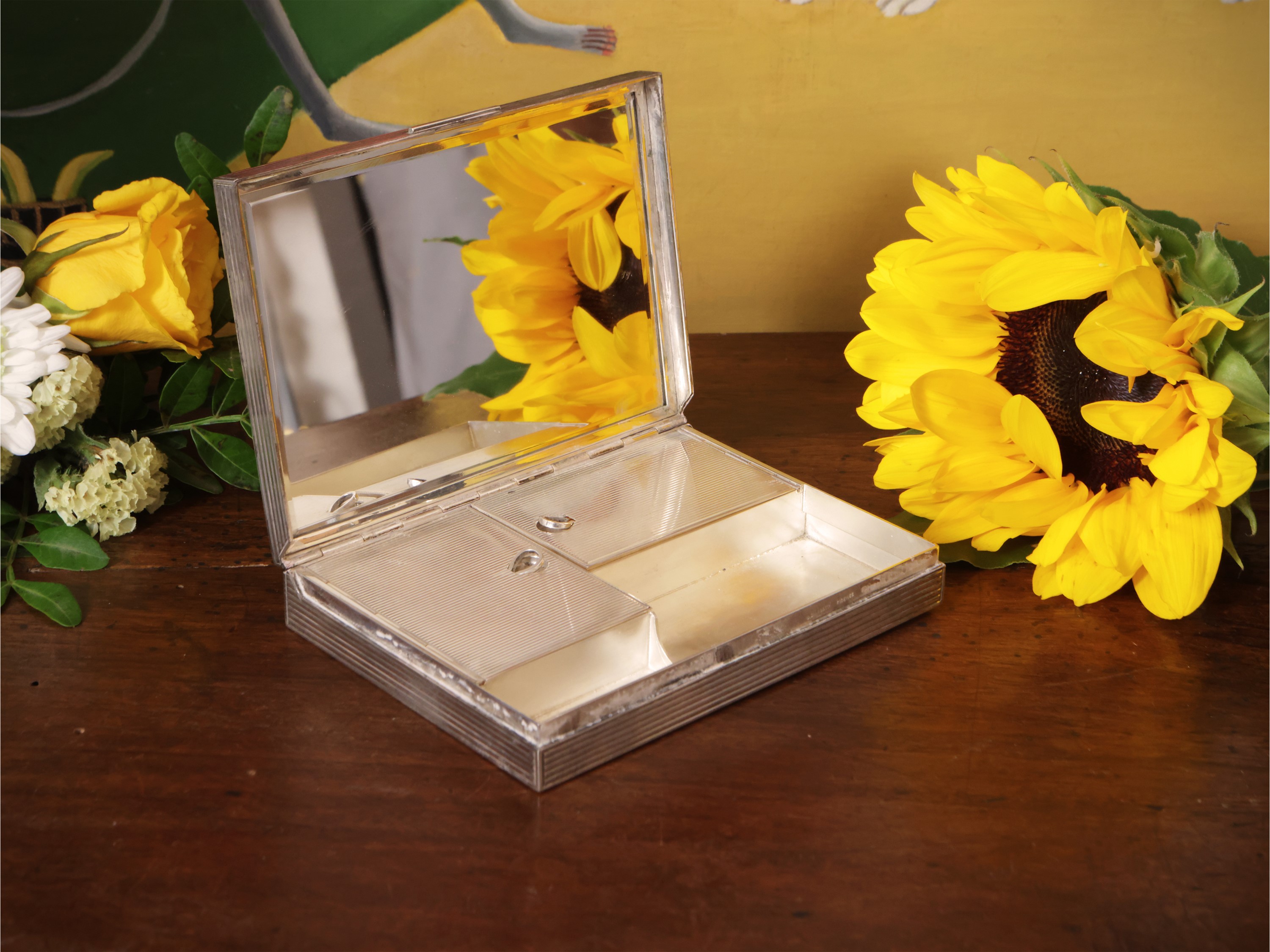 Trousse da borsetta in argento 925, Ciardetti Firenze