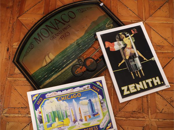 Lot of furnishing paintings