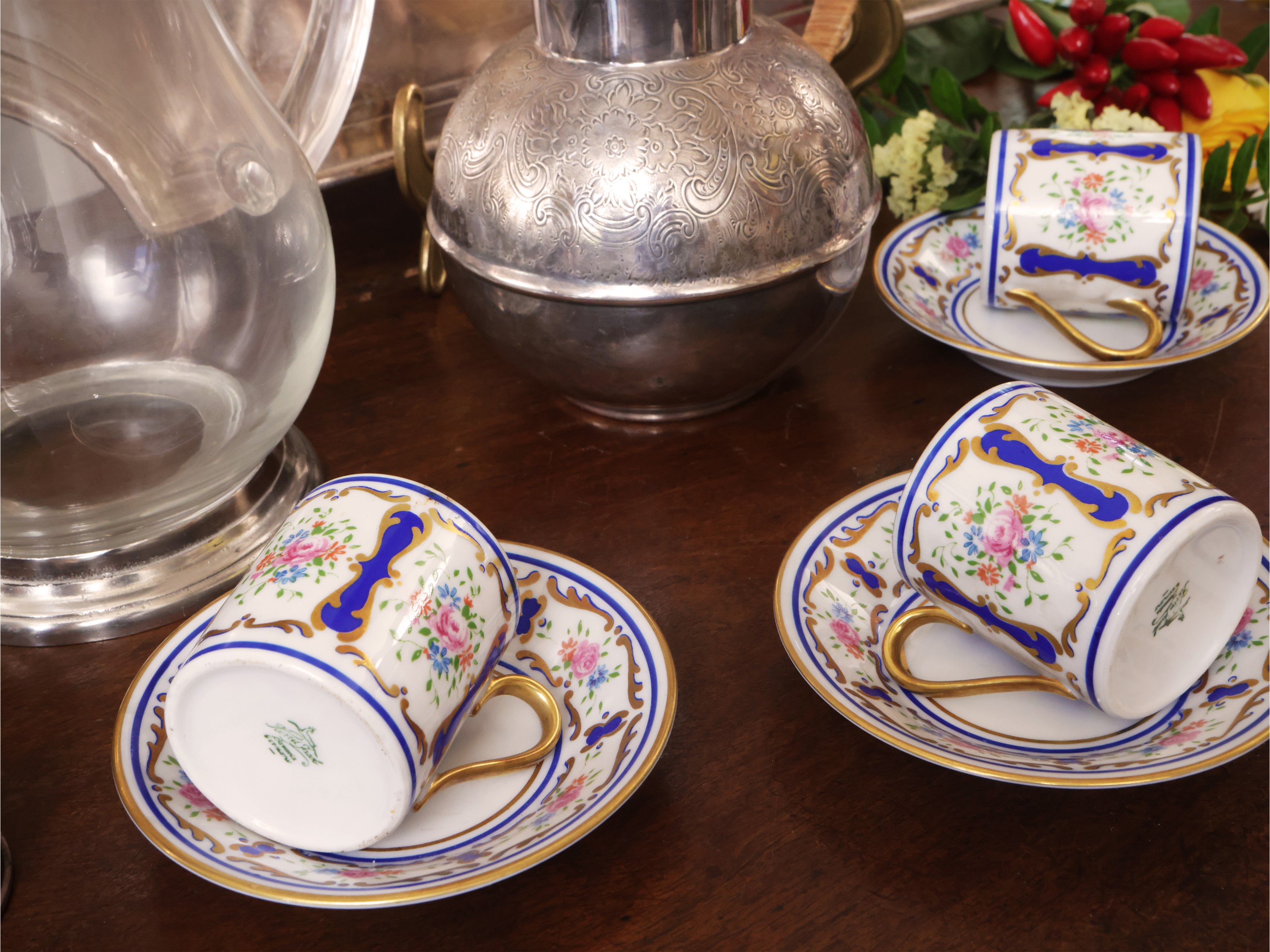 Miscellanea di accessori per la tavola d'epoca, XIX/XX secolo
