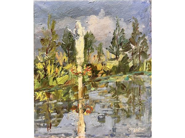 Giorgio Grai - Reflex of the Madonna on the lake