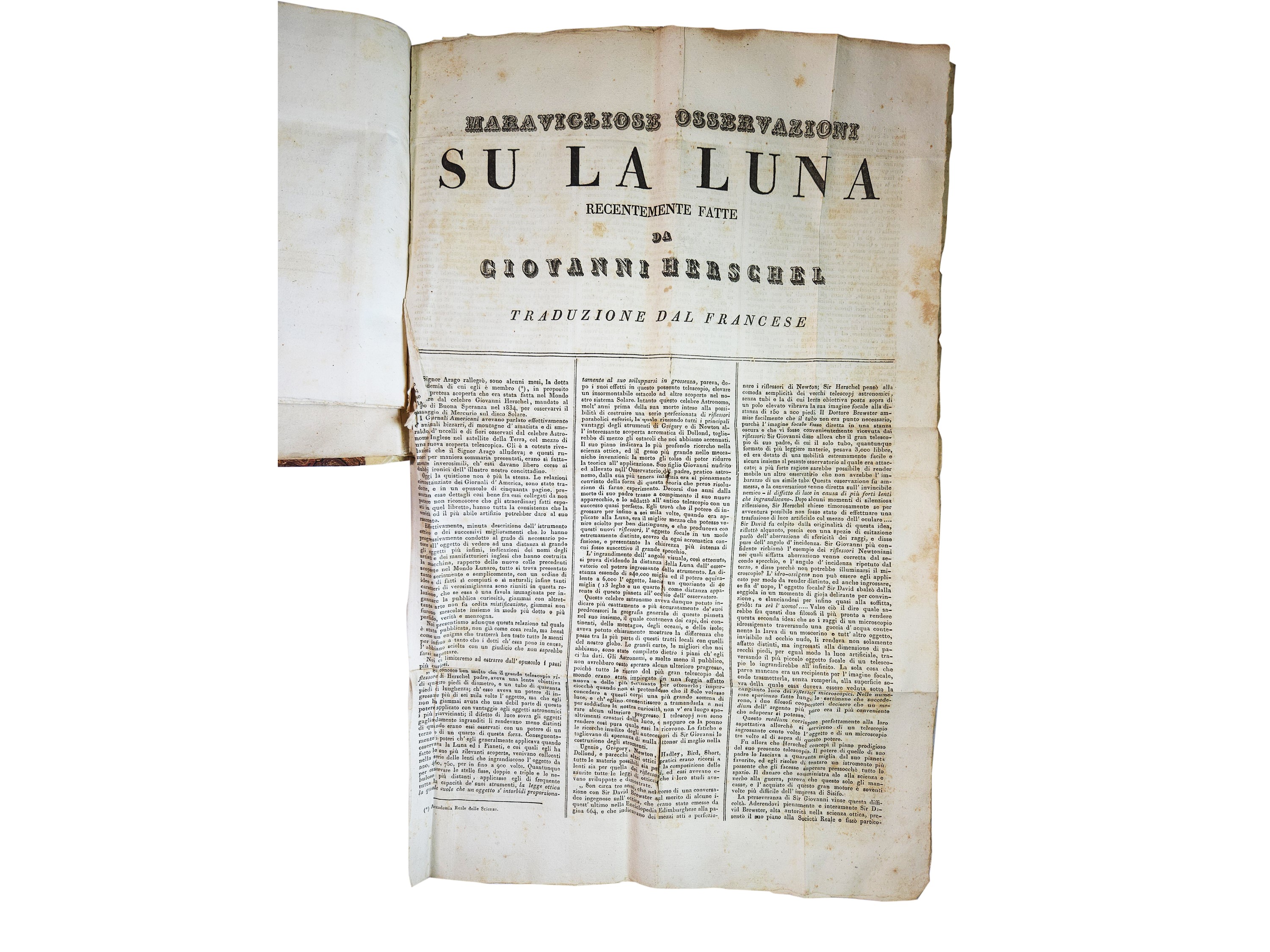 Scoperte sulla Luna: Miscellanea