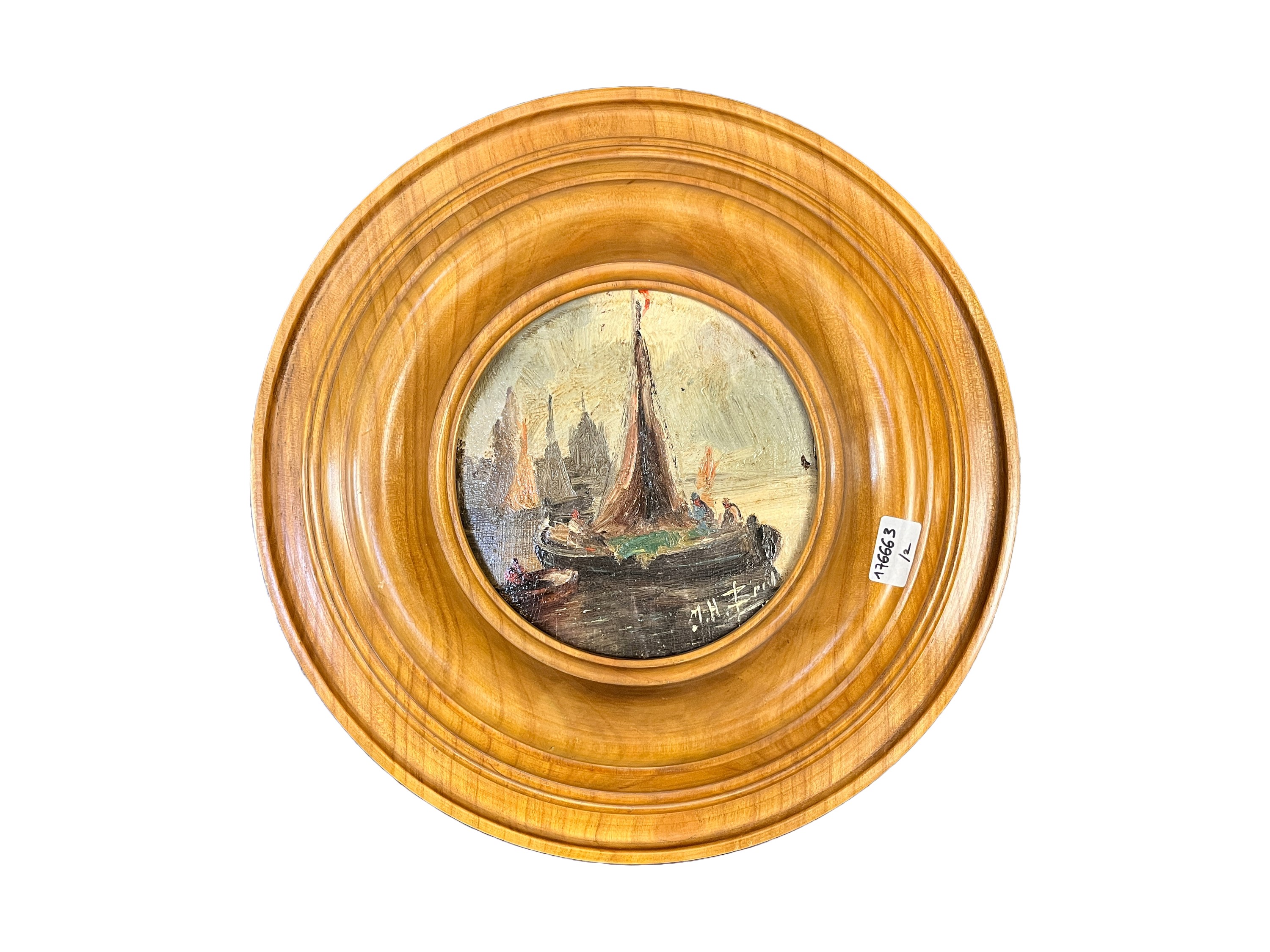 Marine con barche a vela