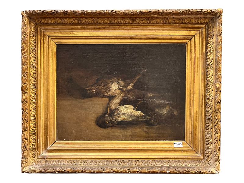 Natura morta con cacciagione