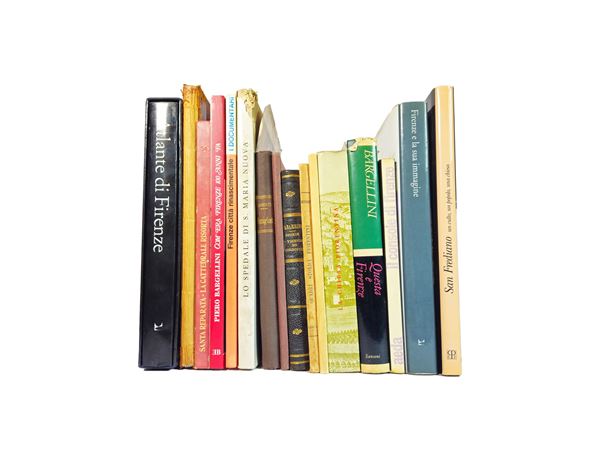 Miscellanea of books on Florence and Tuscany