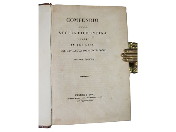 Antonio Cicciaporci - Compendio della storia fiorentina