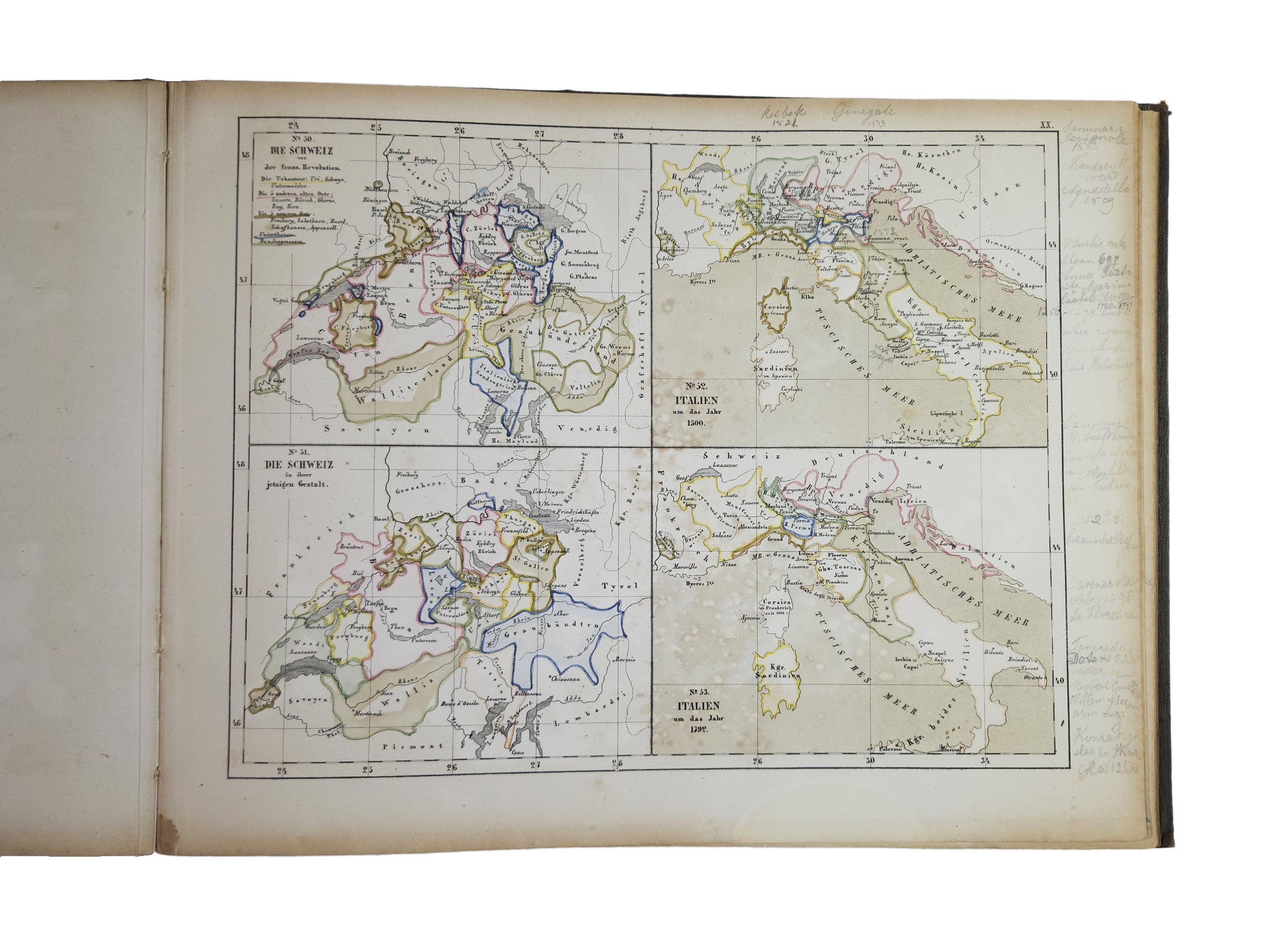Historischer Schul Atlas Zur Alten, Mittleren Und Neueren Geschichte Von C. E. Rhode