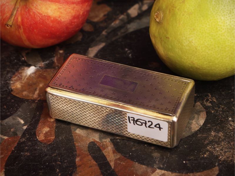 Tabacchiera in argento