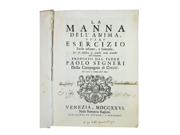 Paolo Segneri - La manna dell'anima