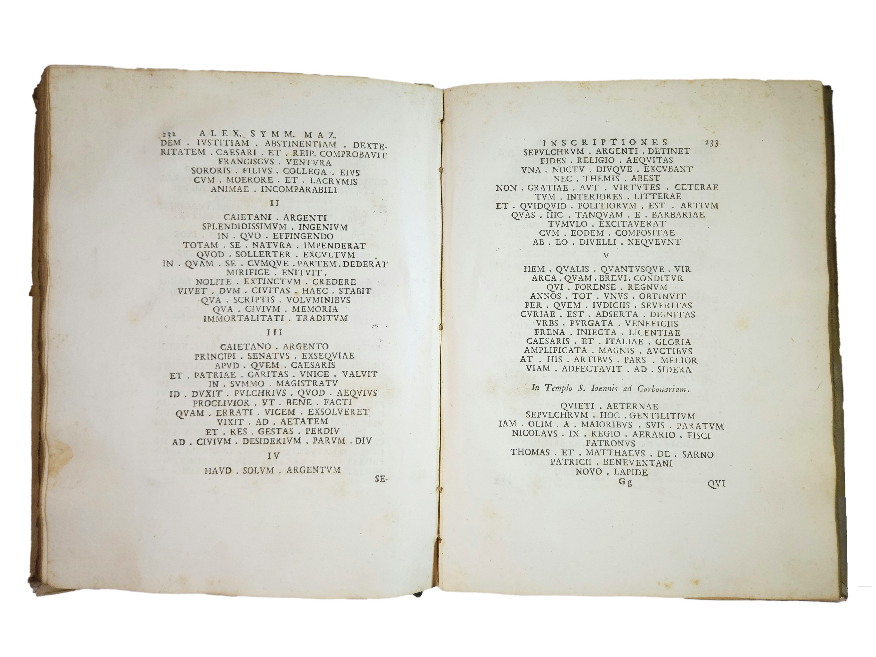 Alessio Simmaco Mazzocchi - Alexii Symmachi Mazochii Metropolitanae Ecclesiae Neapolit. Canonici