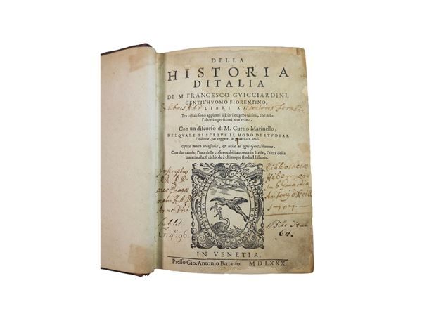 Francesco Guicciardini - Della historia d'Italia di M. Francesco Guicciardini