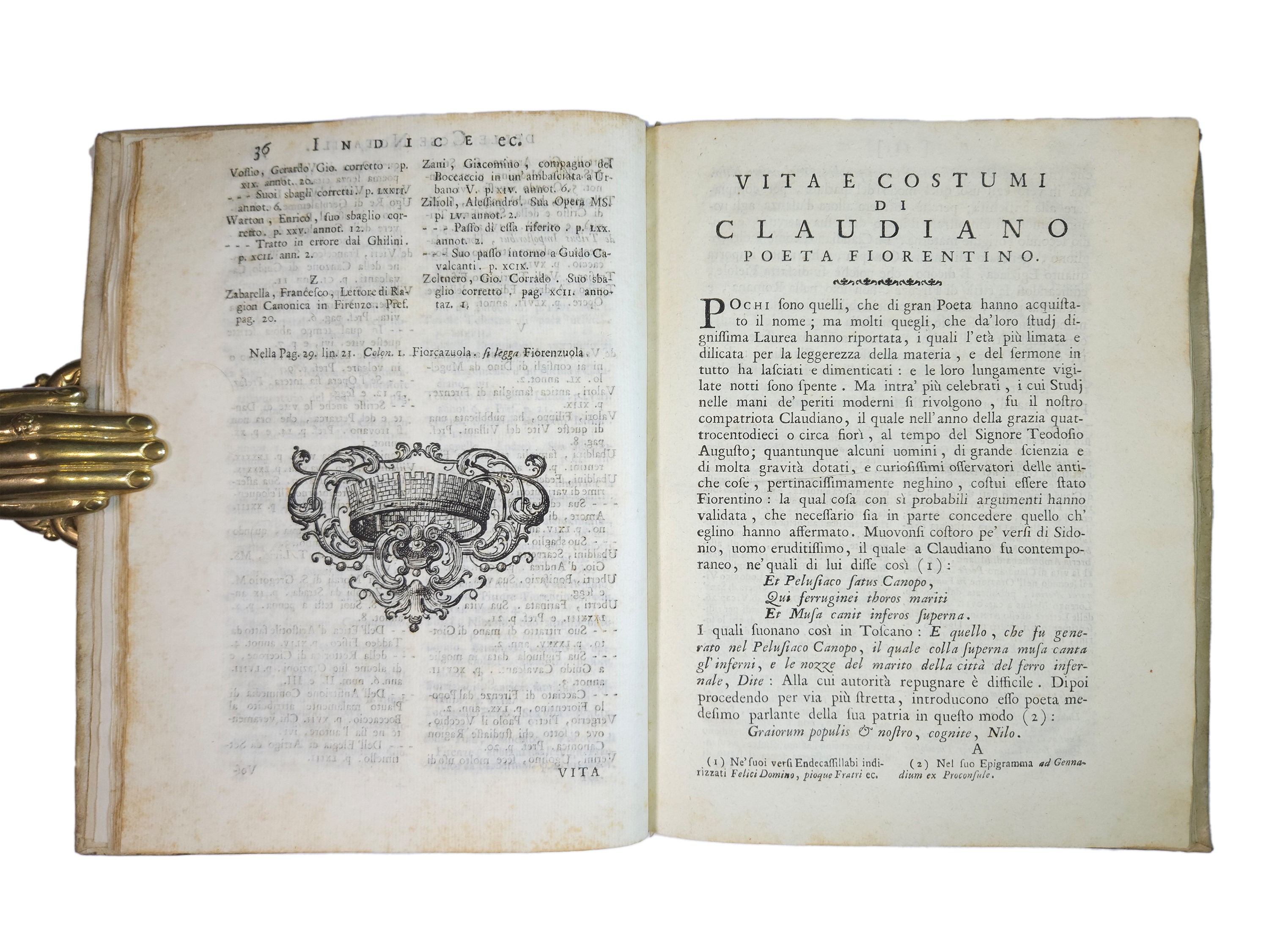 Le Vite D' Uomini Illustri Fiorentini, Scritte da Filippo Villani